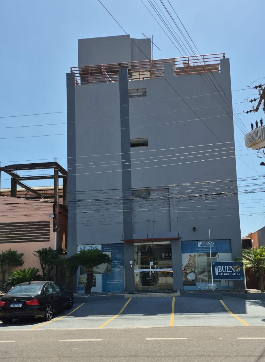 Fachada do hotel